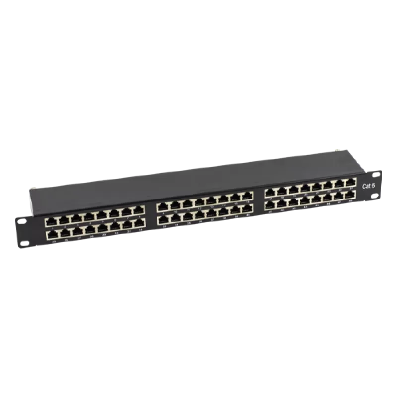 Patch Panel 2U, FTP cat6, 48 porturi RJ45 - ASYTECH Networking ASY-PP-FTP6-48