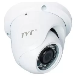 Camera de supraveghere TVT TD-7514ASL, AHD, Dome, 1MP 720P,  CMOS OV 1/4 inch, 2.8mm, 30 LED, IR 20m, Carcasa metal