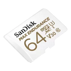 Card MicroSD 64GB, seria MAX Endurance - SanDisk SDSQQVR-064G-GN6IA