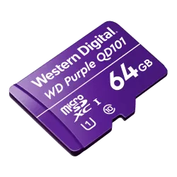Card MicroSD 64GB, seria Purple Ultra Endurance - Western Digital WDD064G1P0C