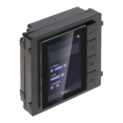 Modul afisaj LCD TFT pentru Interfon modular - HIKVISION DS-KD-DIS - imagine 1