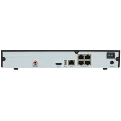 NVR 4 canale IP + 4 porturi POE - ASYTECH seria VT  VT-N1304HC-4P - imagine 2