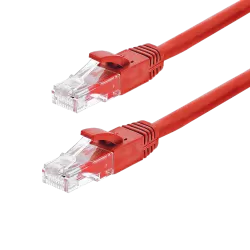 Patch cord Gigabit UTP cat6, LSZH, 0.50m, rosu - ASYTECH Networking TSY-PC-UTP6-050M-R