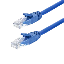 Patch cord Gigabit UTP cat6, LSZH, 3.0m, albastru - ASYTECH Networking TSY-PC-UTP6-3M-B