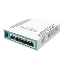 Smart Switch, 5 x SFP, 1 x Combo port SFP/Gigabit - Mikrotik CRS106-1C-5S