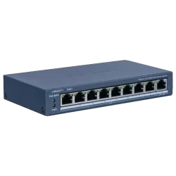 Switch 8 porturi PoE, 1 port uplink RJ45, Management - HIKVISION DS-3E1309P-EI-M