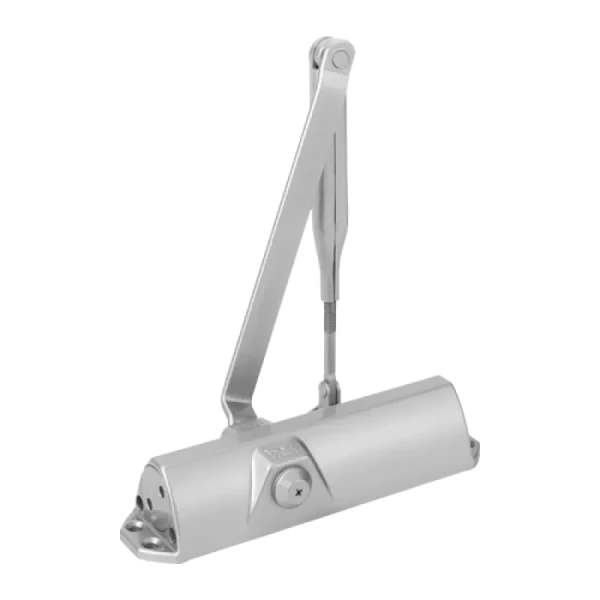 Amortizor hidraulic argintiu cu brat articulat - DORMA TS68-SILVER