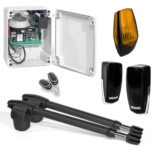 Automatizare poarta batanta 2x2.5m - MOTORLINE LINCE300-24V-KIT