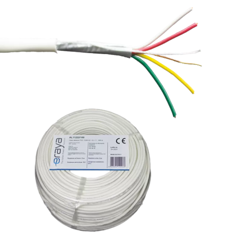 Cablu de alarma 4 fire ecranate Cablu de alarma 4 fire ecranate