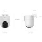 CAMERA PAN & TILT 4MP IR 30M LENTILA 4MM - imagine 2