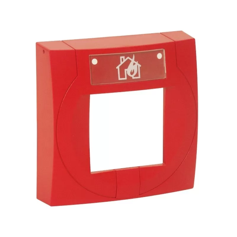 CARCASA ROSIE CU GEAM PENTRU BUTON INCENDIU CARCASA ROSIE CU GEAM PENTRU BUTON INCENDIU