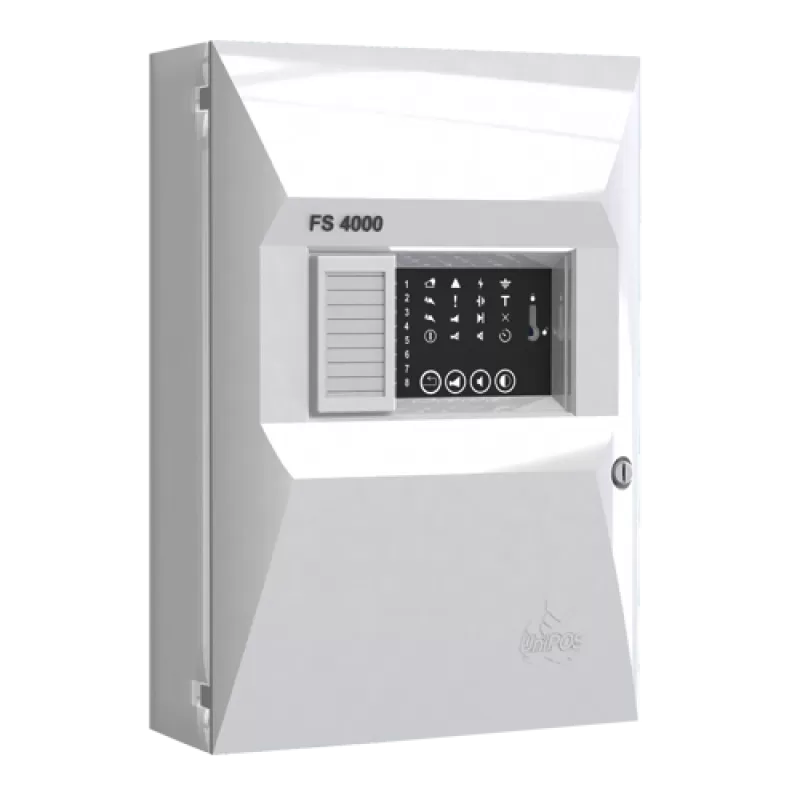 Centrala de incendiu conventionala - 2 zone - UNIPOS FS4000-2