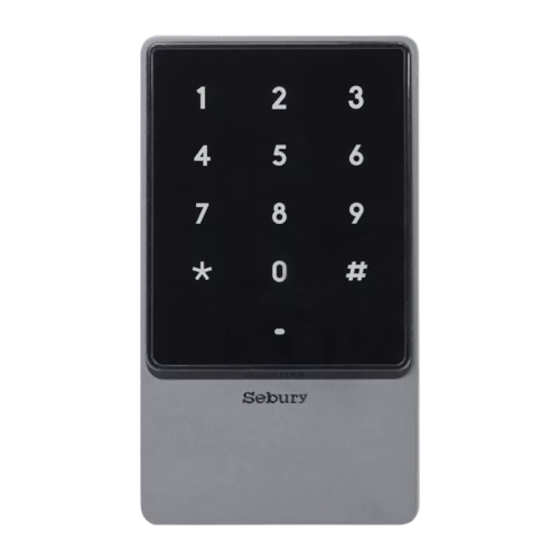 Controler stand-alone cu tastatura touch si cititor card EM 125kHz + Mifare 13.56MHz