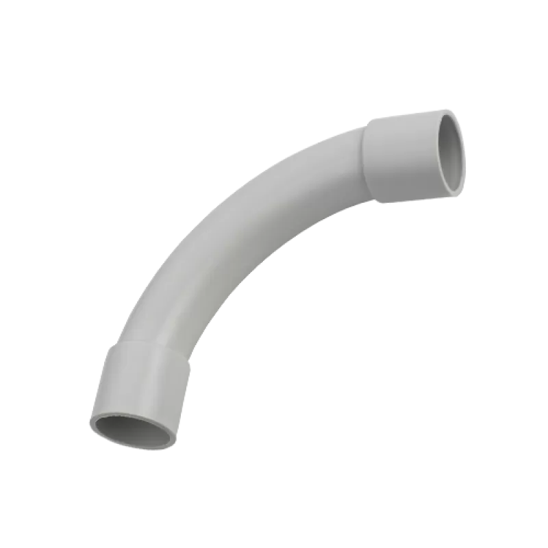 Cot 90Â° pentru tub PVC D20 - DLX TRP-821-20