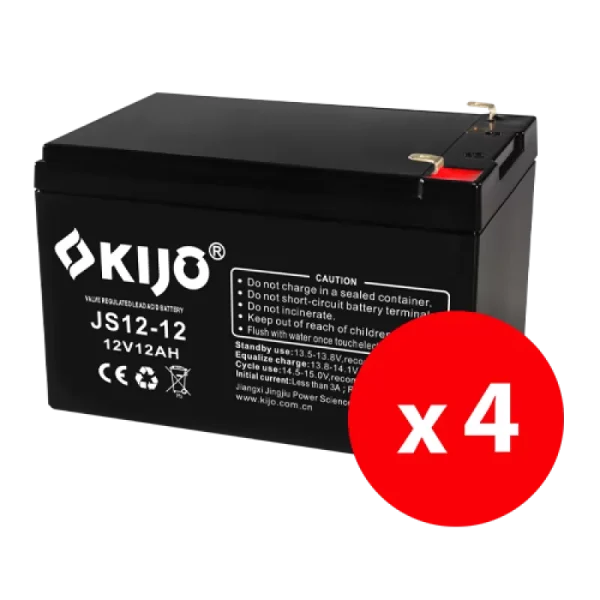 Cutie 4 acumulatori JS12-12 - KIJO JS12-12-BAX