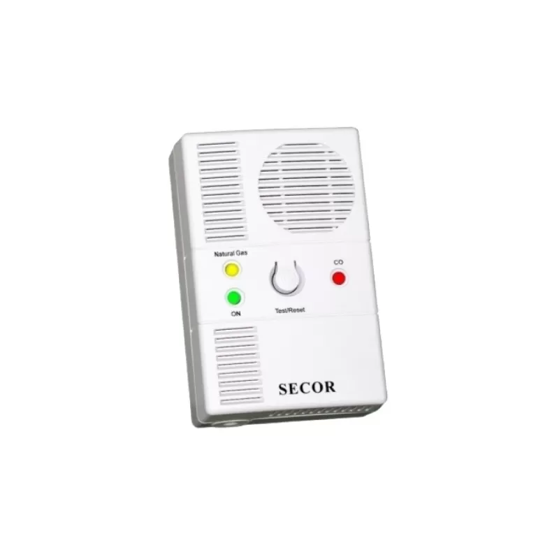 DETECTOR DE GAZ METAN SI MONOXID DE CARBON 12V