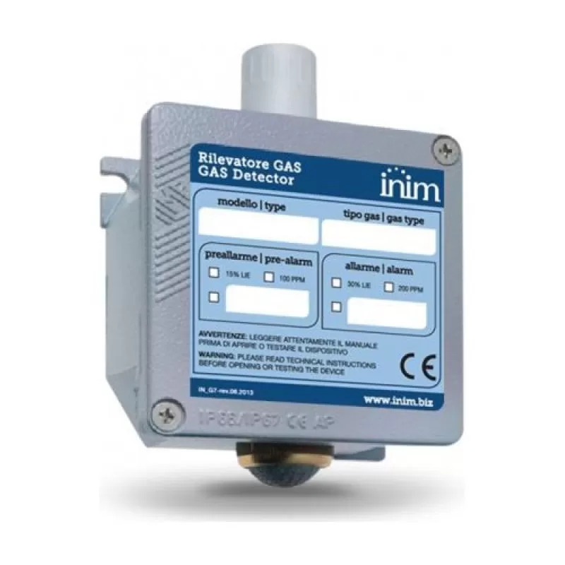 Detector gaz INIM ING700S-LE Gaz metan (Semiconductor) Detector gaz INIM ING700S-LE Gaz metan (Semiconductor)