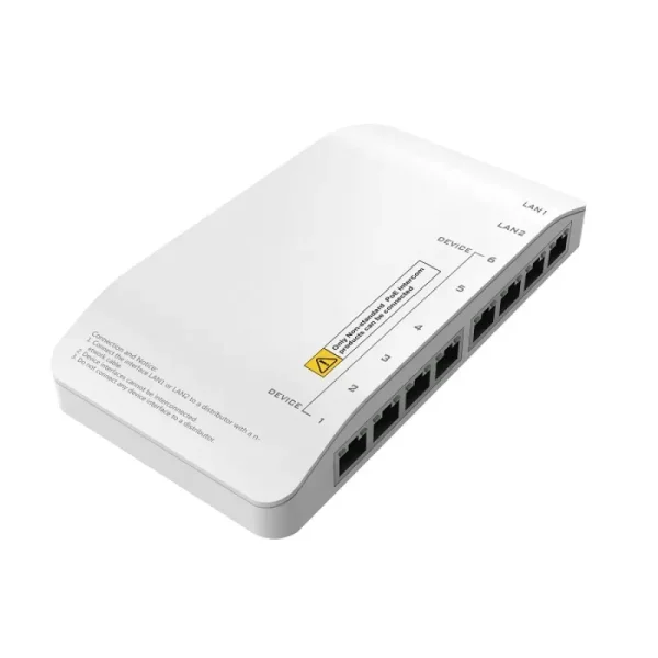 DISTRIBUITOR CU 8 PORTURI PENTRU VDP HIKVISION