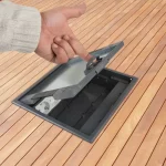 Doza de pardoseala in carcasa metalica - DLX UBS-890-10 - imagine 4