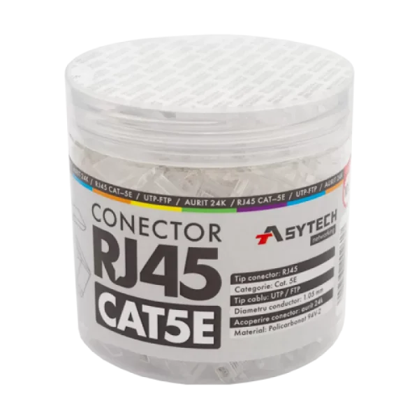 Mufa RJ-45 UTP Cat.5e (100 buc) RJ45-CAT5E-JAR