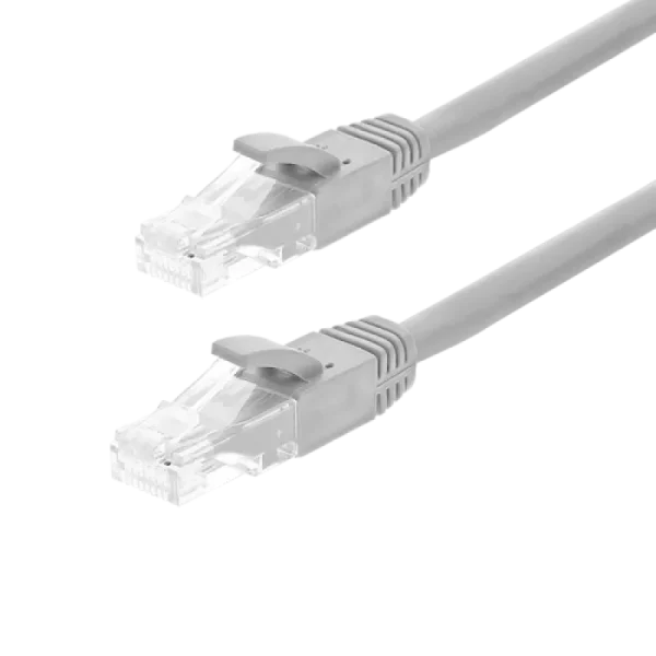 Patch cord Gigabit UTP cat6, LSZH, 5.0m, gri - ASYTECH Networking