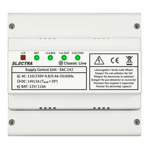 Sursa de alimentare in comutatie cu back-up SAC 142 - ELECTRA SAC.142
