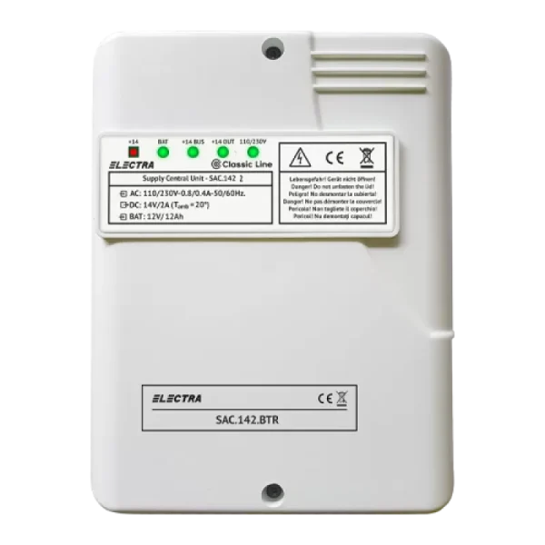 Sursa de alimentare in comutatie cu back-up SAC.142.BTR - ELECTRA SAC.142.BTR