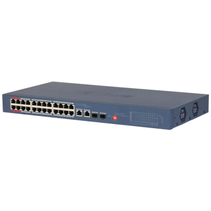 Switch 24 porturi PoE cloud management Dahua Switch 24 porturi PoE cloud management Dahua