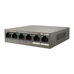 Switch 4 porturi Gigabit PoE+