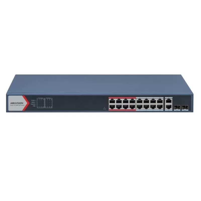 SWITCH CU 16 PORTURI POE SI 2 PORTURI GIGABIT