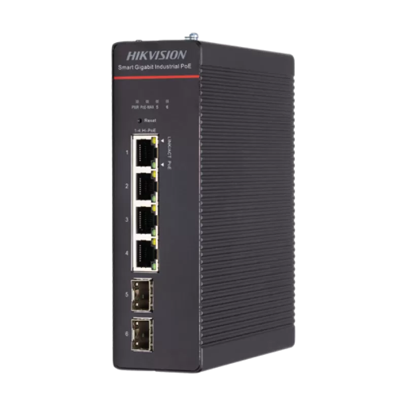 Switch industrial 4 x 1G PoE 802.3bt Switch industrial 4 x 1G PoE 802.3bt