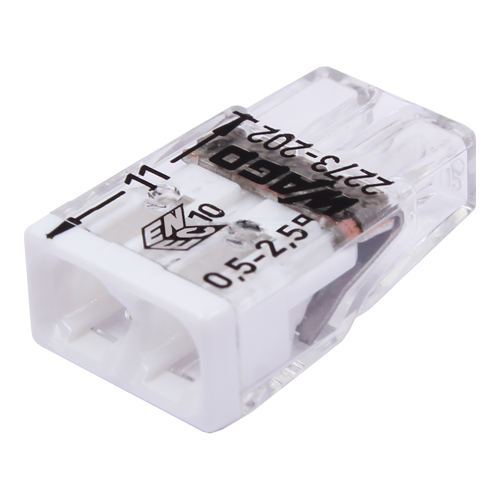 2273-202_1 Conector compact de imbinare, 2 fire, max. 2.5 mm² (100 buc.) - WAGO 2273-202 - imagine 1