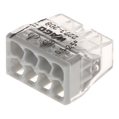 2273-208_1 Conector compact de imbinare, 8 fire, max. 2.5 mm² (50 buc.) - WAGO 2273-208 - imagine 1