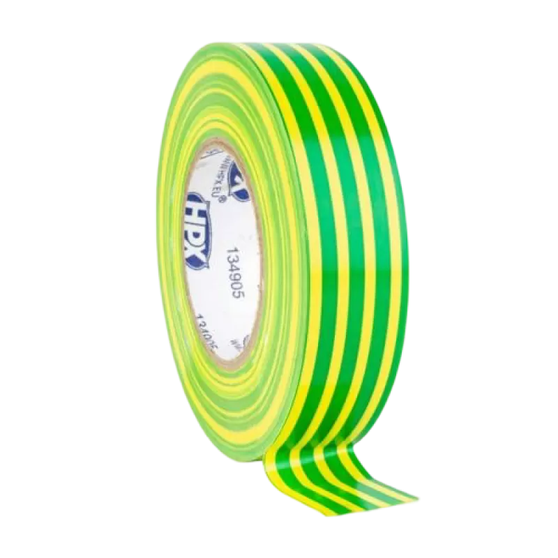 STANDARD W BANDER C501 144/430MHz スタンダード Banda izolatoare PVC, galben-verde, 19mm x 20m - WKK 7122122310