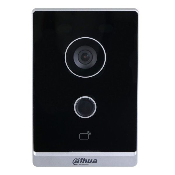 Videointerfon de exterior wireless IP Wifi Dahua, 2MP, 1 familie, 2.4 GHz, comunicare bidirectionala, slot microSD, PoE
