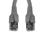 PATCH CABLU CAT.6A/10GB ECRANAT, LS0H, GRI, 0.5M - imagine 2