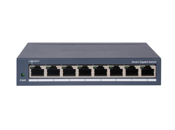 DS-3E1508-EI_2025115120106481139.jpg SWITCH SMART MANAGEMENT CU 8 PORTURI GIGABIT - imagine 1