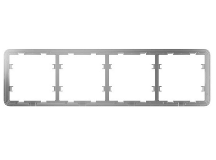 FRAME4SEATS_202672773443731348.jpg RAMA CU 4 POZITII PENTRU LIGHTSWITCH COMBINAT - imagine 1