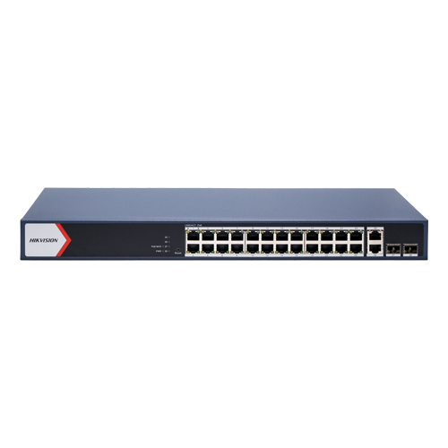 img47201large.png Switch 24 x RJ45 1G PoE, 2 x RJ45 1G, 2 x SFP 1G, Smart Management - HIKVISION DS-3E1528P-EI - imagine 1