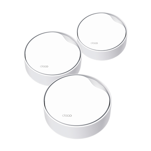 img47238large.png Sistem 3 x Mesh Deco X50, Wi-Fi 6, AX3000, 2 x RJ45 2.5G PoE - TP-Link DecoX50-PoE(3-pack) - imagine 1
