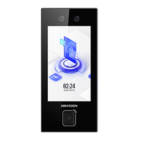 img47820large.png Terminal control acces ecran 4.5', identificare faciala,M1,PIN,QR,Bluetooth, Wi-Fi, PoE - HIKVISION DS-K1T344MBWX-QRE1 - imagine 1