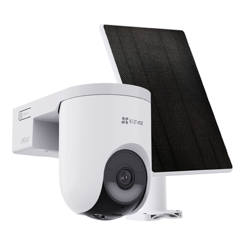 img48192large.png Camera IP Wi-Fi6 PT + panou solar 5W, 8MP, baterie 5.200 mAh, Audio bidirectional, Alarma - EZVIZ CS-HB8c-SP(4K) - imagine 1