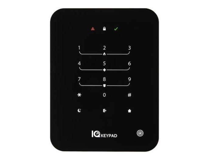 IQKP-PRX-868-BLK_2026922102910865553.jpg TASTATURA IQ, POWER G, 868 MHZ, CU CITITOR, NEAGRA - imagine 1