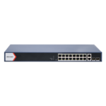 Switch 16 x RJ45 1G Smart PoE 125W, 2 x RJ45 1G, 2 x SFP 1G, Smart Management - HIKVISION DS-3E1520P-EI-M
