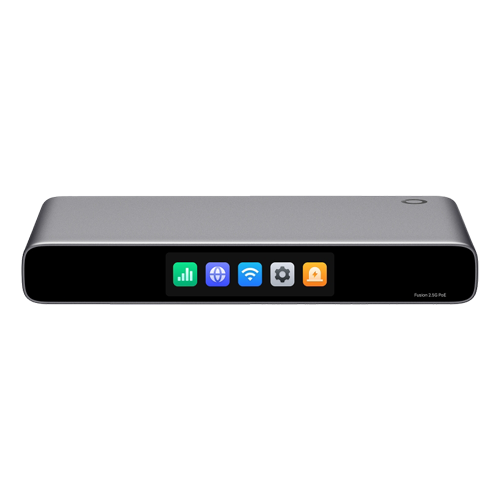 img48517large.png Gateway integrat Omada Fusion, 1 × RJ45 WAN 2.5G, 8 × RJ45 LAN/WAN PoE+ 2.5G, TP-Link Omada Fusion2.5GPoE - imagine 1
