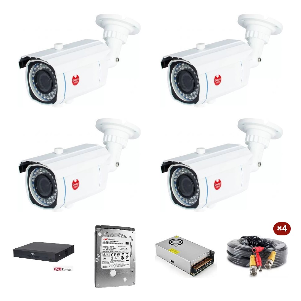 Kit 4 camere exterior