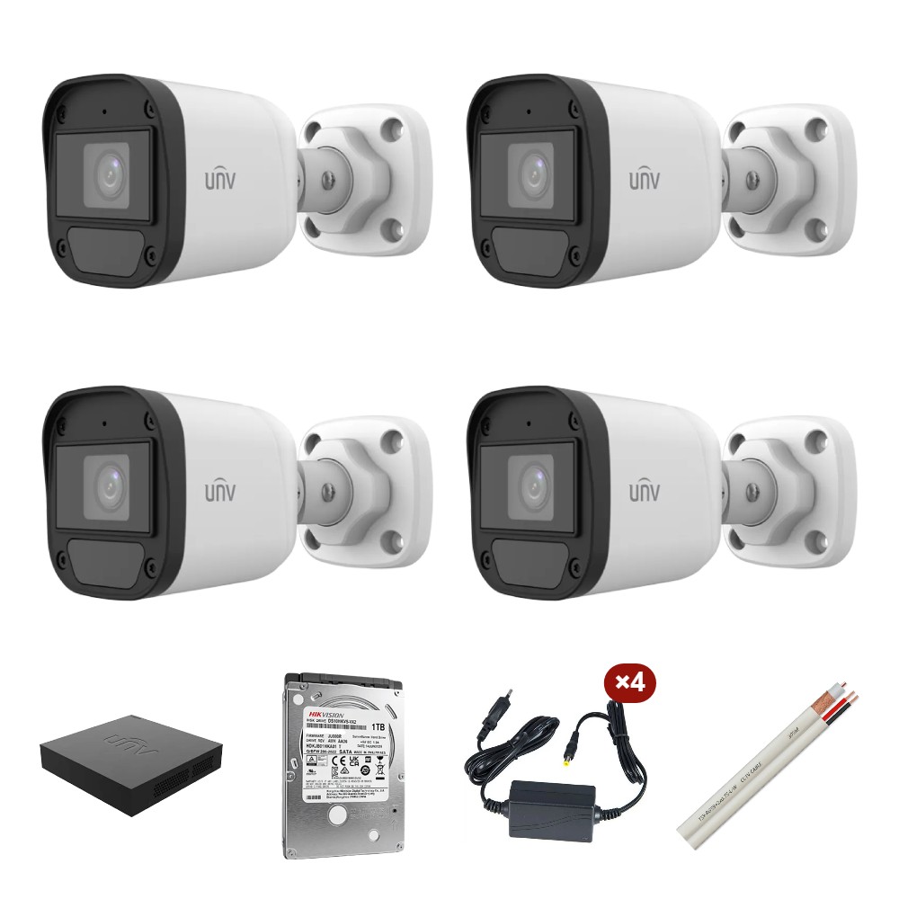 Kit supraveghere exterior 2MP